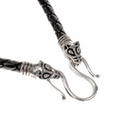 Wikinger-Lederkette "Wolfskopf" - 65 cm Bild 3