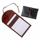 Leder-Buchhülle mit Notizbuch - klein Bild 4