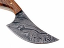 Damast Neck-Knife mit Holzgriff Bild 3