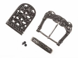 Wikinger-Gürtelset "Vaerne" - für 4,5 cm Bild 2
