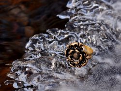 Fingerring "Tudor-Rose" Bild 5