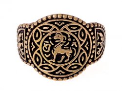 Angelsächsischer Ring "Aethelswith" Bild 2