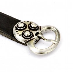 Merowinger-Gürtel - in 3 cm mit Ende Bild 3