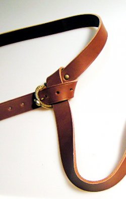 Langer Gürtelrohling / Mittelalter 4,5 cm Bild 3