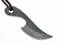 Neck-Knife aus Damast Bild 2
