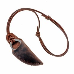 Germanisches Fingermesser - Damast Bild 4