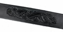Leder-Armband in 3 cm Breite - Arabeske Bild 3