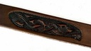 Leder-Armband in 3 cm Breite - Tribal Bild 3