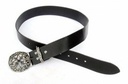 Buckle-Belt 4 cm / Keltisch - Kernleder Bild 2