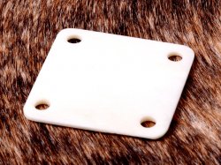 Webbrettchen aus Knochen - 4 cm Bild 2