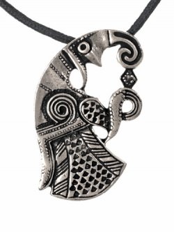 Raben-Amulett der Vendel-Zeit Bild 2