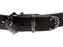 Wikinger-Gürtel aus Leder - 4 cm / Klassisch Bild 2