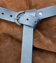Gürtel mit geschmiedeter Schnalle - 3 cm Bild 2