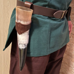 Trinkhornhalter - geprägt / mittel Bild 3