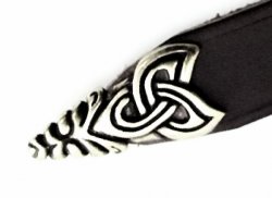 Wikinger-Gürtel - 2 cm + Riemenende Bild 3