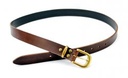 Klassischer Gürtel 3 cm - Kernleder Bild 2