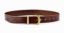 Klassischer Gürtel 4 cm - Kernleder Bild 2