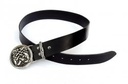 Buckle-Belt 4 cm / Hunde - Kernleder Bild 2