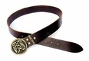 Buckle-Belt 4 cm / Hunde - Kernleder Bild 3