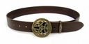Buckle-Belt 4 cm / Triade - Spaltleder Bild 3