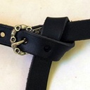 Mittelalter-Gürtel 2 cm + Riemenende Bild 2