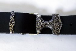 Thorshammer-Buckle für 4 cm Bild 4