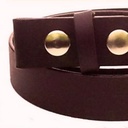 Wechselgürtel aus Kern-Leder - 3 cm Bild 2