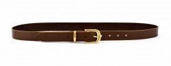Klassischer Gürtel 3 cm - Spaltleder Bild 3