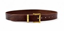Klassischer Gürtel 4 cm - Kernleder Bild 2