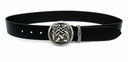 Buckle-Belt 4 cm / Hunde - Spaltleder Bild 3