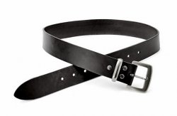 Klassischer Gürtel 4 cm - Kernleder Bild 3
