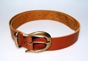 Klassischer Gürtel 4 cm - Kernleder Bild 2