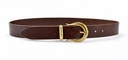 Klassischer Gürtel 4 cm - Kernleder Bild 3