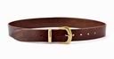 Klassischer Gürtel 4 cm - Spaltleder Bild 2