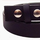 Wechselgürtel aus Spalt-Leder - 3 cm Bild 2