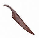 Keltisches Ringknauf-Messer - geschweift Bild 5