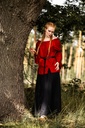 Bluse "Emma" Rot - die Klassische Mittelalterbluse