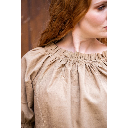 Bluse "Coletta" Braun - die Klassische Mittelalterbluse