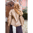 Bluse "Coletta" Braun - die Klassische Mittelalterbluse