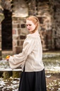 Bluse "Coletta" Natur - die Klassische Mittelalterbluse