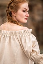 Bluse "Coletta" Natur - die Klassische Mittelalterbluse