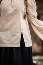 Bluse "Coletta" Natur - die Klassische Mittelalterbluse