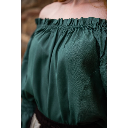 Bluse "Emma" Grün - die Klassische Mittelalterbluse