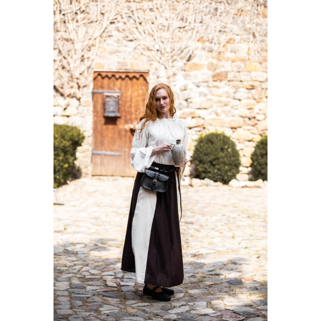 Bluse "Emma" Natur - die Klassische Mittelalterbluse