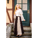 Bluse "Emma" Natur - die Klassische Mittelalterbluse