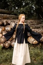 Bluse "Emma" Schwarz - die Klassische Mittelalterbluse