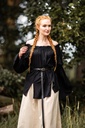 Bluse "Emma" Schwarz - die Klassische Mittelalterbluse