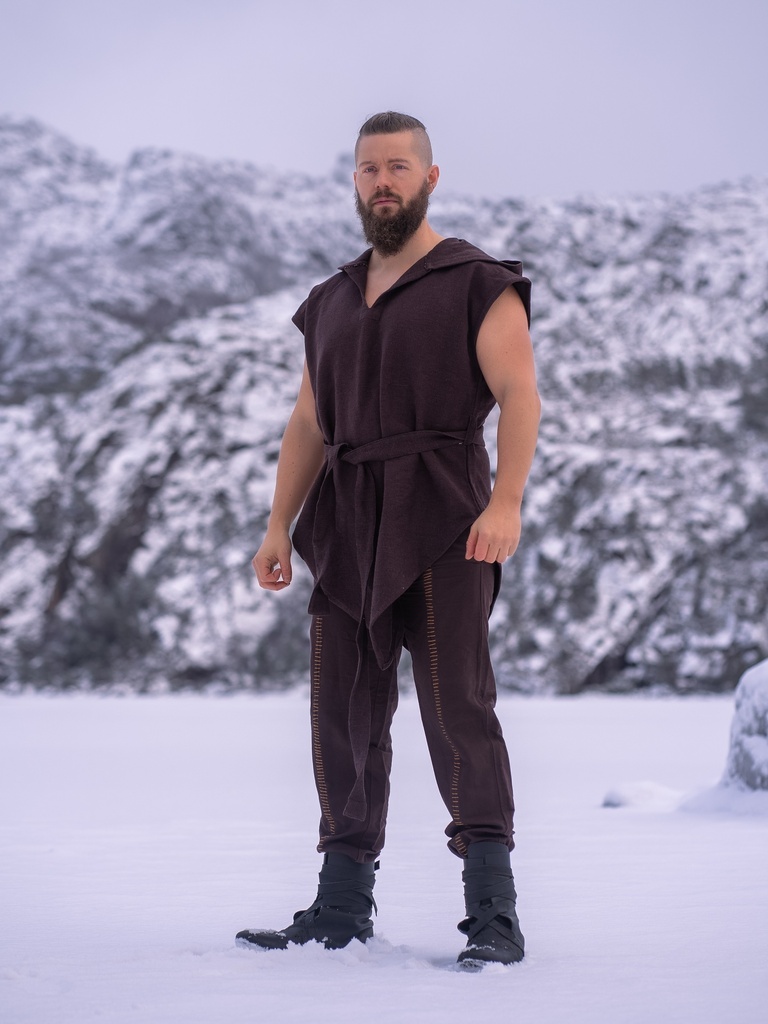 Waldläufer Tunika Aldon unisex Braun