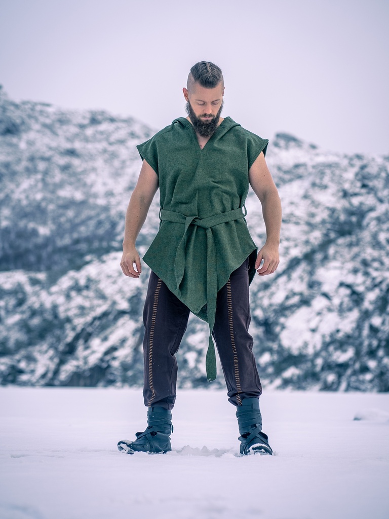 Waldläufer Tunika Aldon unisex Grün
