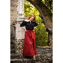 Mittelalterbluse Kurzarm "Verena" Schwarz